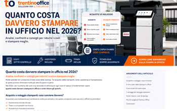 Quanto costa stampare
